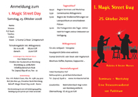 1. Magic Street Day 25. Oktober 2008 - Live Strassenzauberei vor Publikum