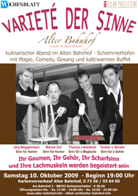 Das Variet der Sinne geht ins 4 Jahr